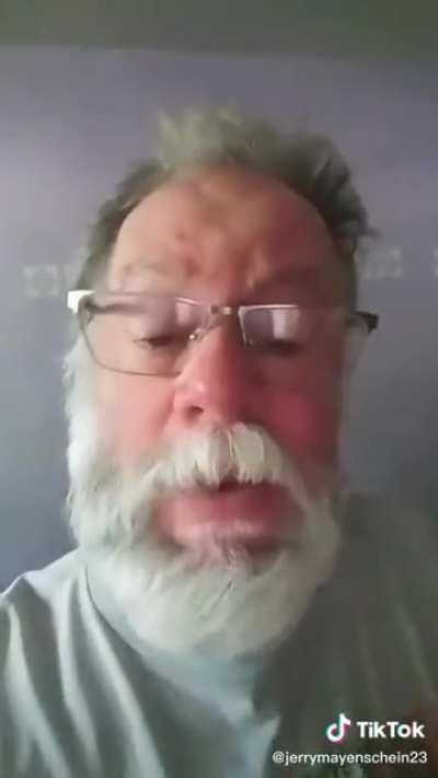 Old dude trying to look cool singin JoJo's op 2