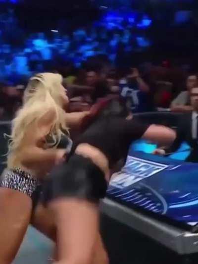 Bayley’s ass getting tossed