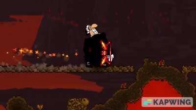 Me playing Terraria