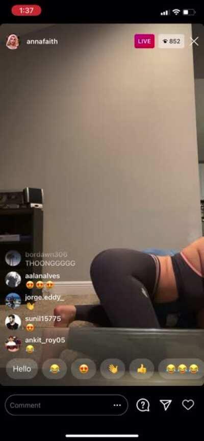 WAP dance Instagram Live