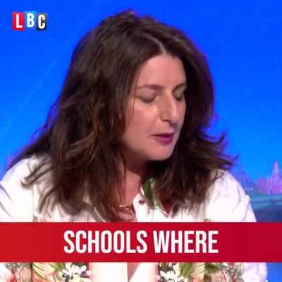 British-Israeli journalist Rachel Shabi, who is Jewish, is asked a loaded question on LBC regarding 'what disturbs her most' about the Glastonbury festival chants 'controversy'. Shabi responds, 'They get more attention than the genocide in Gaza.’
