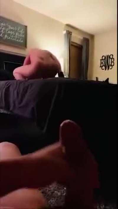 Cuck Walks In On His Wife, Knows His Place