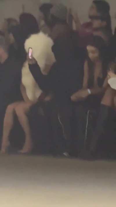 New music being played at the show