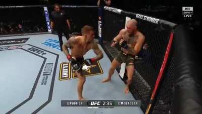 Dustin Poirier gets revenge from Conor McGregor by knocking him out in the 2nd round