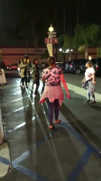 Here’s a chola fight in Orange County outside of a bar. Enjoy lol