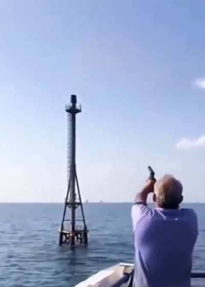 This is how offshore gas is ignited