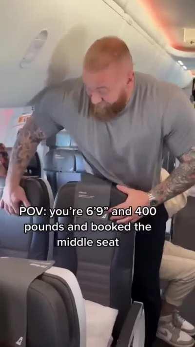 When a Unit crams into the middle seat