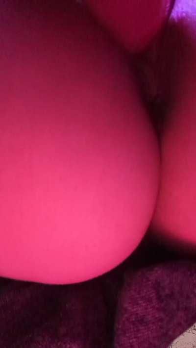 An upskirt dildo ride ♥