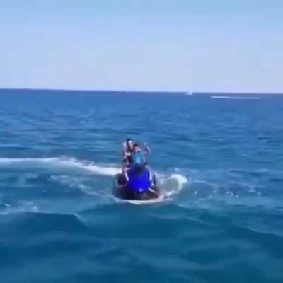 Jet skis are scary