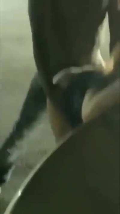 THIS is how desperate women are to take Black Cock. Black breeding out in public. I have a feeling this is going to become much more widespread now.