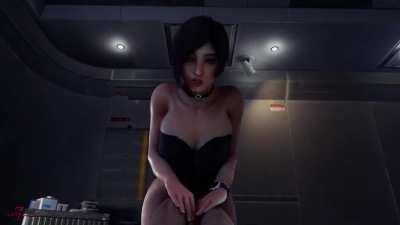 Gets tied up by Ada Wong (Extended) (Dezmall) [Resident Evil]