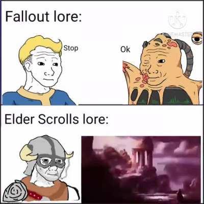 Fallaout vs Elder Scrolls lore
