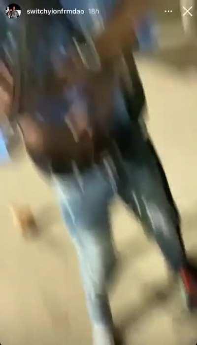 Lmao he was ready to pop somebody 😂😭