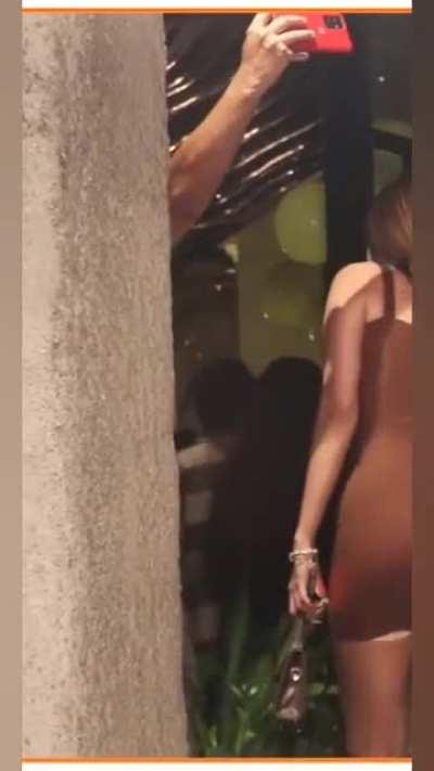 Tara Sutaria in tight bodycon dress. don't know which body part to focus on