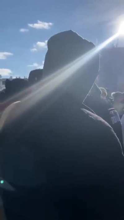 Protests grow in Russia where they are being arrested for holding blank paper signs