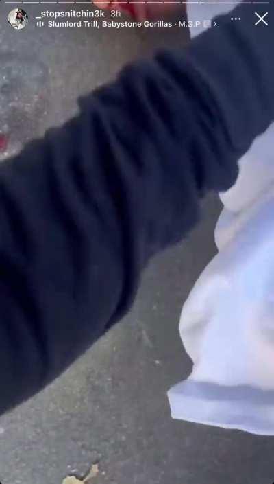 Black P Stones beating the fuck out they enemies 