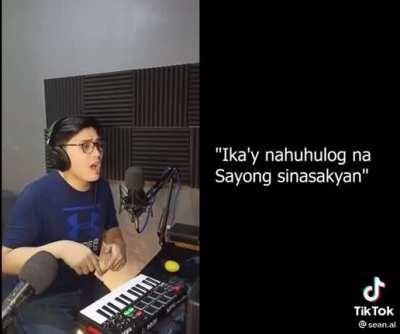 Nanaginep na ako... malaking wolwol