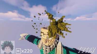 I animated my build - Midoriya Izuku from My Hero Academia