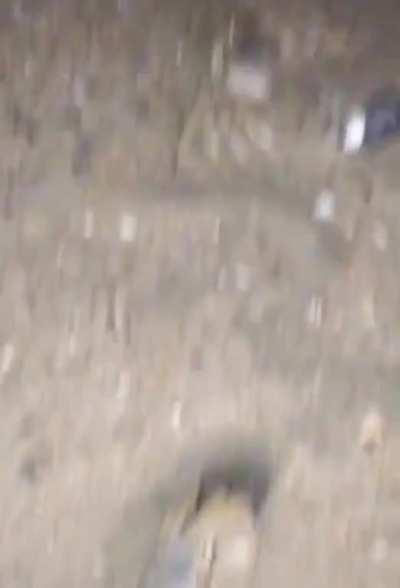 “Why does he have a handful of sand?”