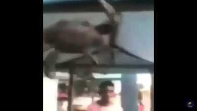 Grabando un video más increíble do mundo