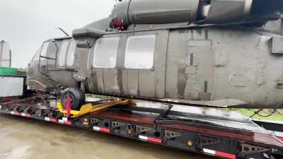 Cool load on a truckstop