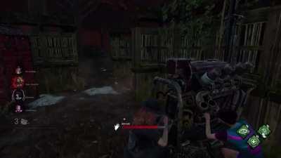 “Dead by daylight is not scary” Also me 5 seconds later: