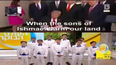 Israeli song dedicated to Donald Trump