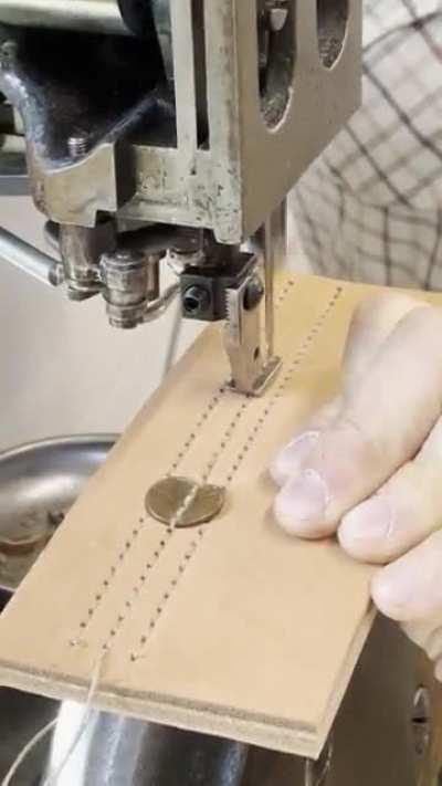 My early industrial era Randall harness stitching machine. It’ll get the job done.