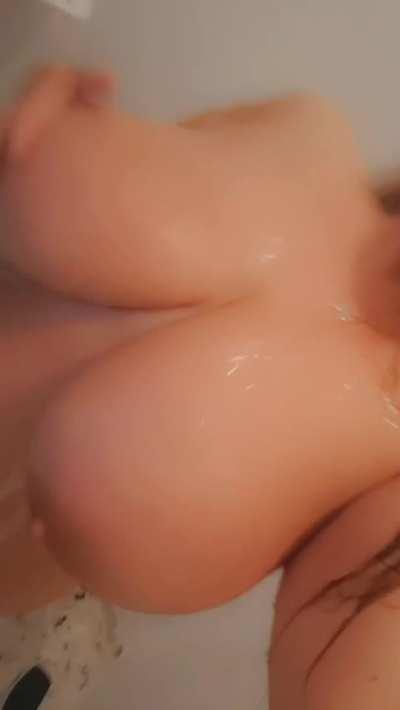 My huge wet tits