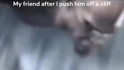 I would fall as well.