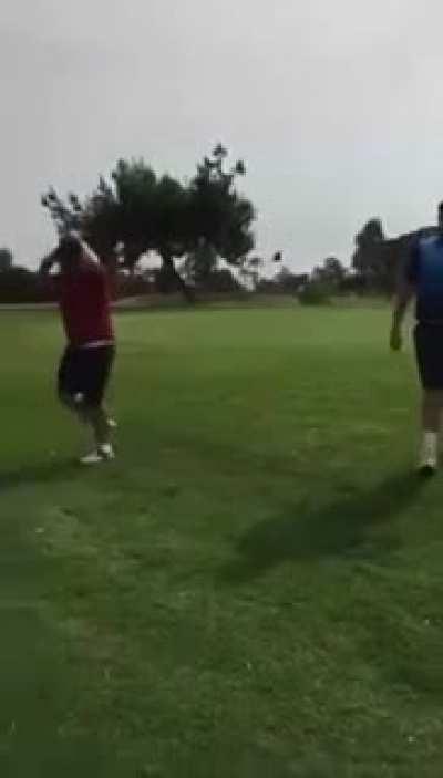 Golf fight