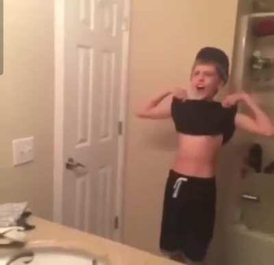 What's he saying? 😳