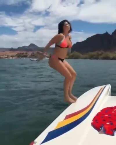 HMC while I do a backflip off this boat
