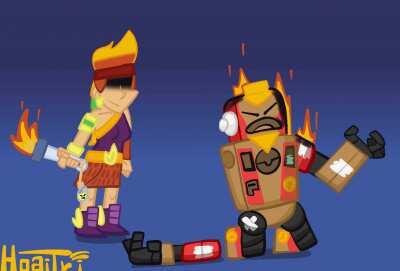 [ART] I watch surge is burn 📦 🔥