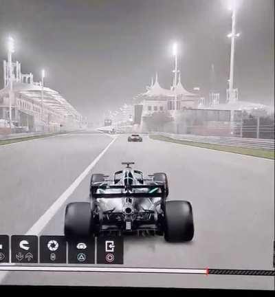 I hit Sainz so hard he disappeared 🤔