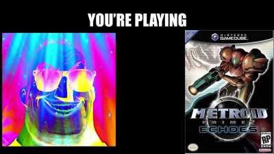 Mr. Incredible becoming canny to Metroid games