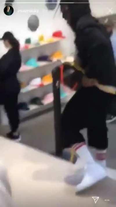 Back when Tyler hijacked Rocky's stories. His face gets me every time.