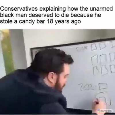 He stole a snickers!