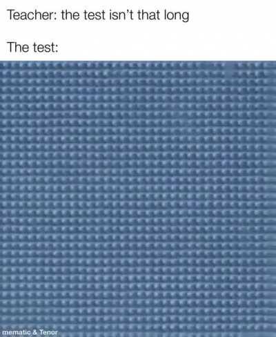 Yeah the teacher is a liar