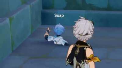 My friend has been turned into a geo stone