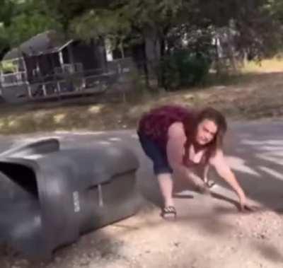 Trashy in every sense of the word