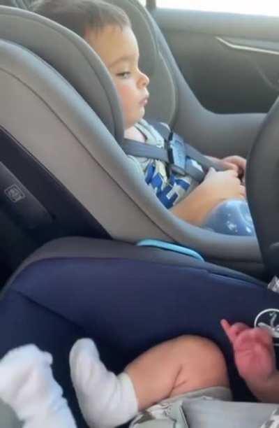 Being an older sibling no longer seems like fun