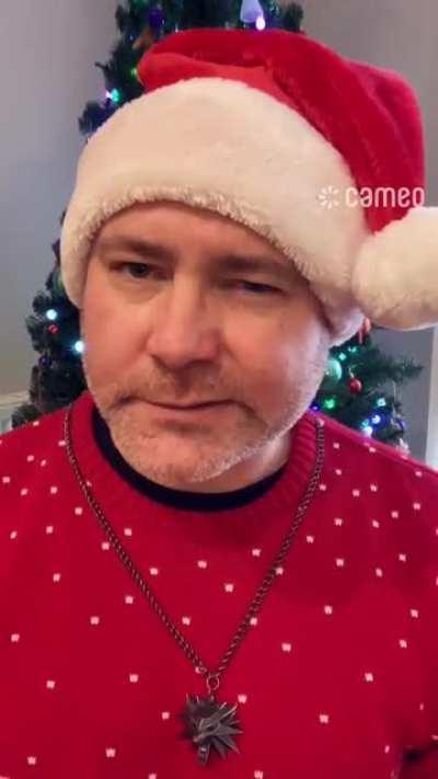 When your wife wins Christmas - Witcher style