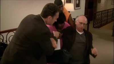 Larry went for a Oscar.