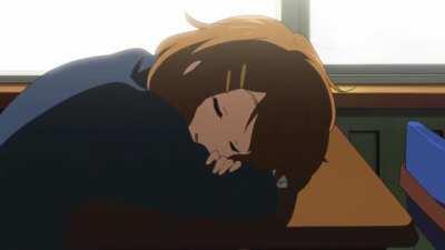 Wow! ¡Pero mira cuánto has bajado! Buen trabajo. Puedes descansar todo el tiempo que quieras en esta zona libre de copyright, solo procura no despertar a Yui que está cansada la pobre.