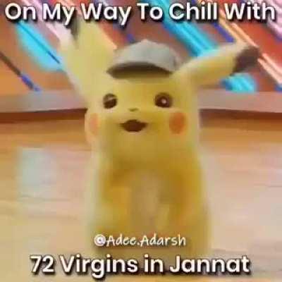 Alhamlullah pikachudin kaffiro ko marte hue (rare video)