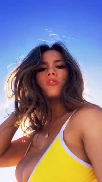 Yellow bikini (other tiktok post)