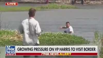 At conducting an... interview?