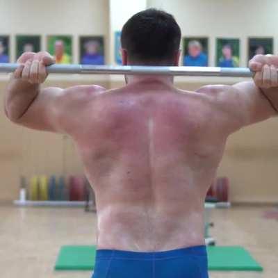 Upper Body WarmUp for CLEAN