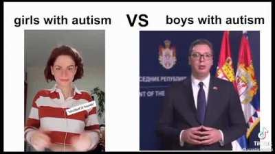 Least retarded president in Balkans